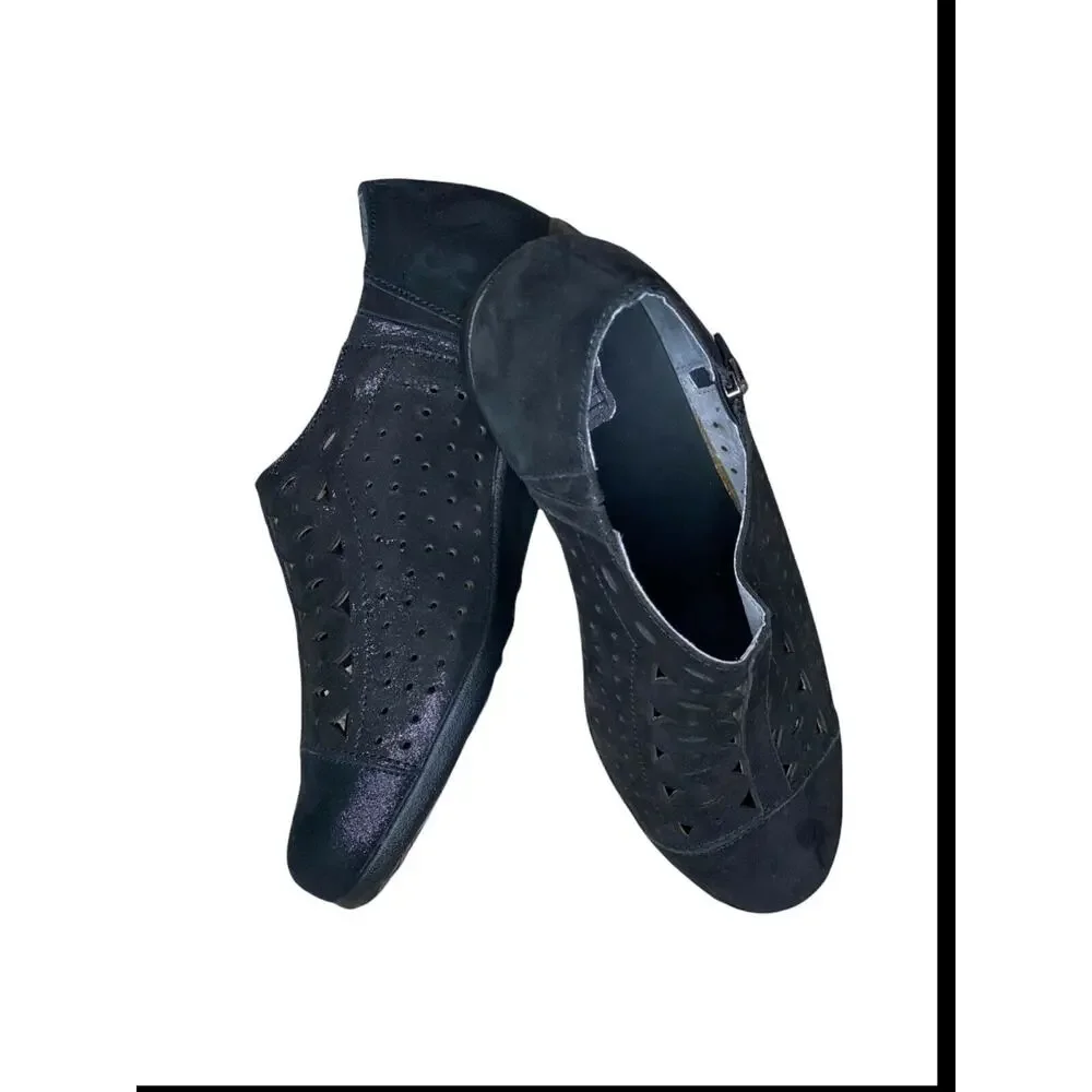 Drew Metro Black Merlin Women's Therapeutic Diabetic Comfort 9WW loafers